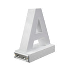 LED-oplyste bogstaver