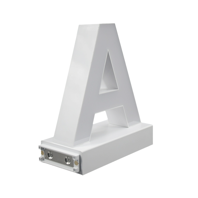 Magnetiske LED-bogstaver (75mm) V2