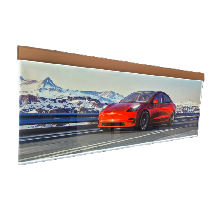 Dobbeltsidet LED-hængedisplay