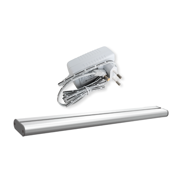 1200mm skinne & 36W strømforsyning til 100mm lofthængte LED-oplyste bogstaver